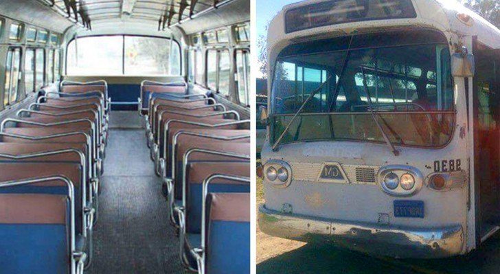 gammel buss