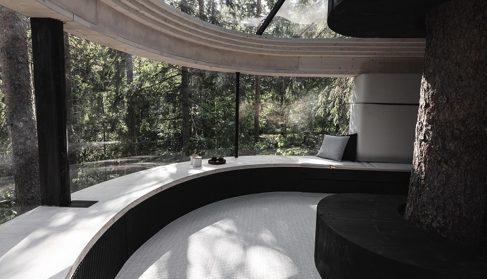 Elbilprodusenten lanserer klimavennlig tretopp-hytte – se det lekre designet her