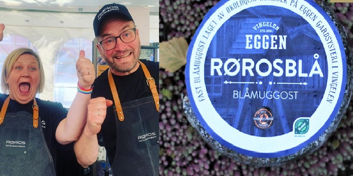 Rørosblå fra Eggen Gardsysteri ble kåret til norges beste ost